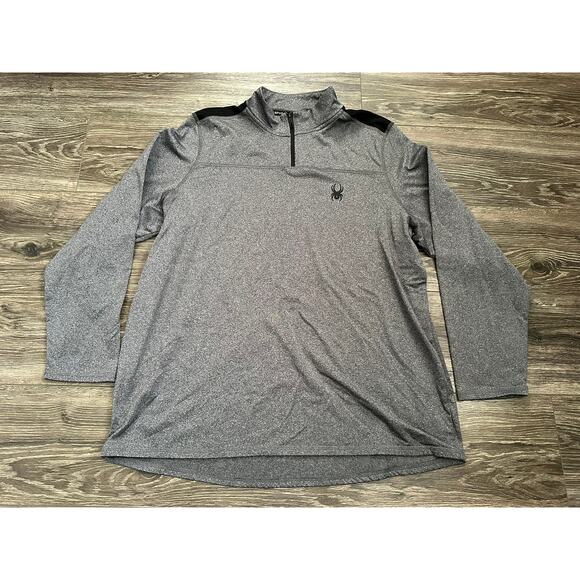 Spyder Active Men’s Performance Long Sleeve ¼ Zip Pullover Size XL - Picture 1 of 7